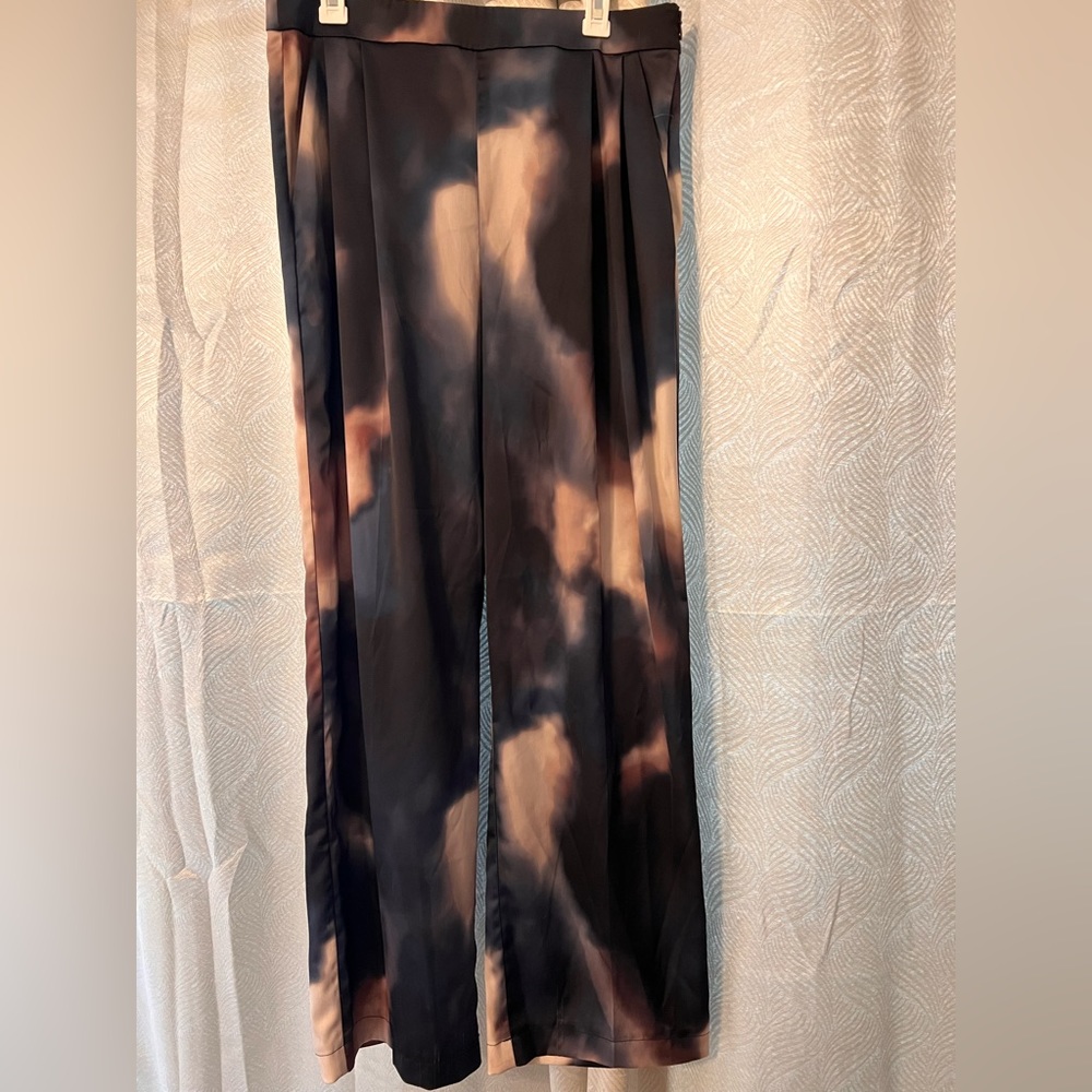 Tie dye dress slacks.